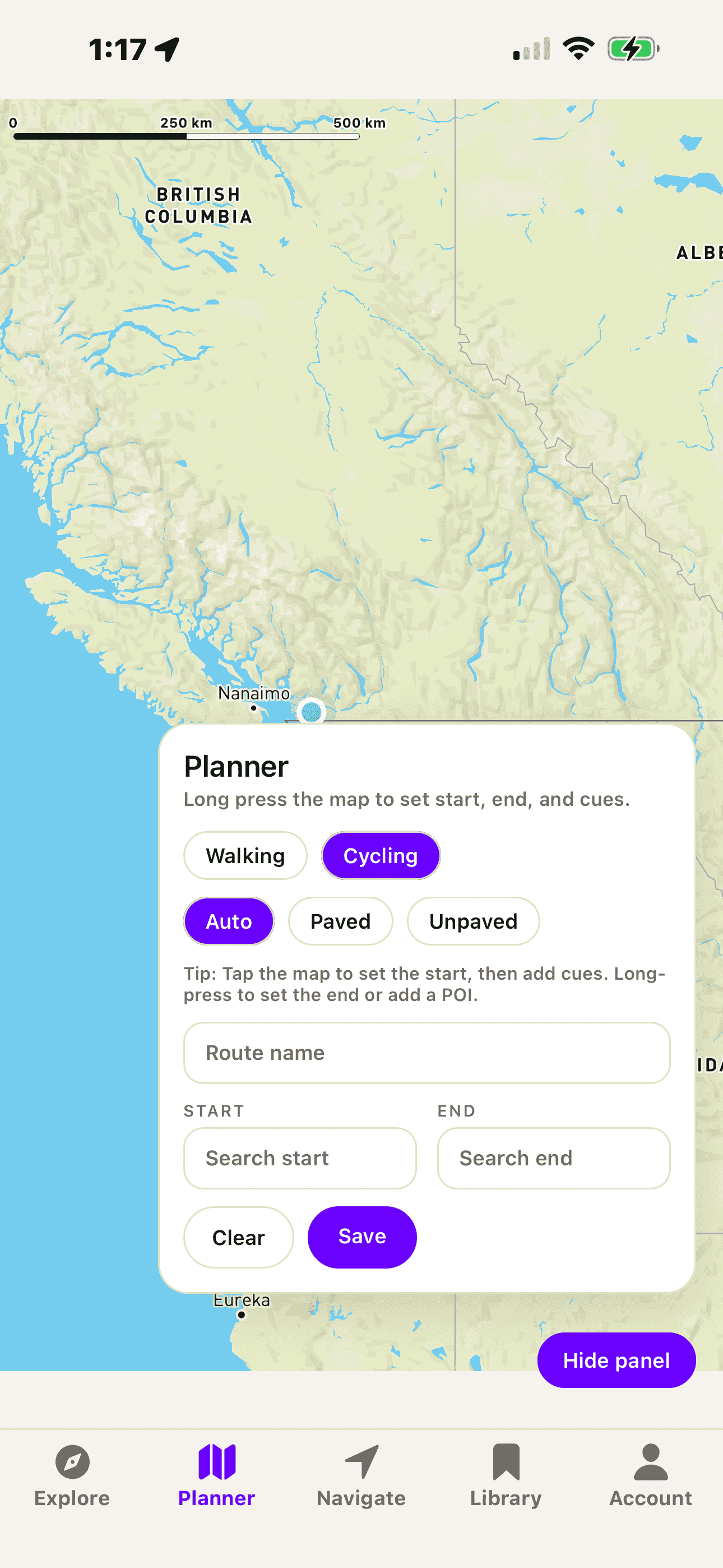 WalkRideGo app preview